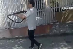 Deploran acto de violencia contra operario de Air-e amenazado con una escopeta cuando suspendía el servicio a un deudor