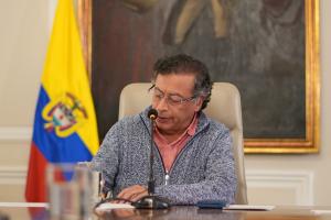 Presidente Gustavo Petro. 