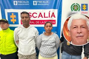 Imagen de dos de los capturados por las autoridades 