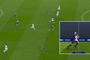 Así fue el gol anulado a Inter de Milán ante Barcelona en la Champions