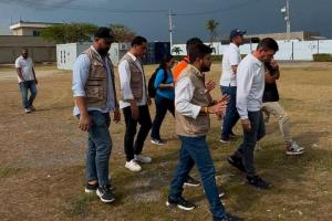 Las autoridades recorrieron el terreno involucrado en las obras