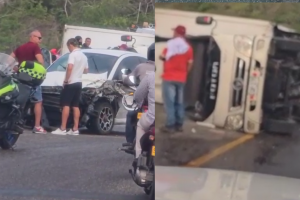 Accidente jugadores del Real Cartagena