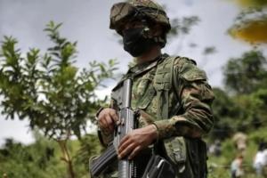 Uniformados del Ejército Nacional