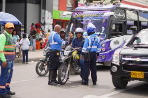 Motos inmovilizadas en Cartagena 