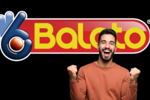 El afortunado jugo a través de baloto en línea. 