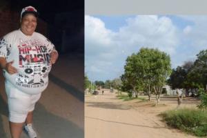 La mujer recibió varios disparos en la cabeza. 