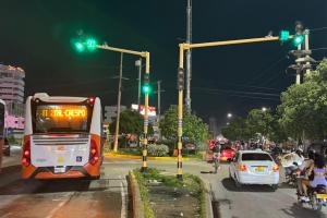 Semáforos en Cartagena 