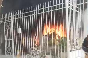 Incendio en vivienda 