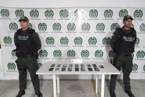 Celulares incautados 