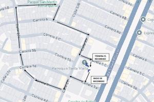 Cierre vial procesión 