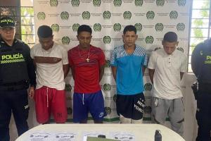 Capturados 4 costeños 