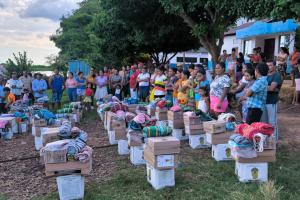 UNGRD entregó ayudas en Pinillos