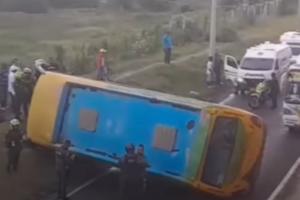 Accidente en el barrio Marbella