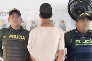 Fotografía de uno de los detenidos 