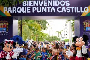 Entregan remodelado Parque Punta Castillo en Cartagena Jul 11