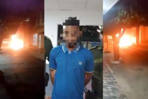 Hombre incendió la vivienda de una mujer por negarse a pagarle una extorsión Jul 21