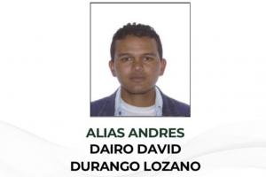 Dairo David Durango Lozano, un hombre de 34 años, oriundo de Montería, quien figuraba en el cartel de los más buscados de esa ciudad.