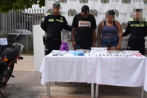Pareja lideraba red de microtráfico en Cartagena Ago 19