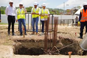 Cartagena inicia la construcción de un nuevo megacolegio en Cerros de Albornoz y Antonio José de Sucre 