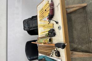 Fabricación de gaita y flauta de millo 