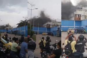 Incendio Cárcel El Bosque 