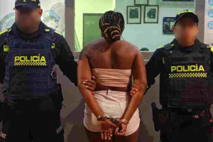 Mujer capturada