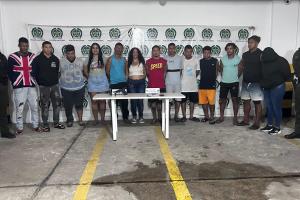 Los capturados suman 17 anotaciones judiciales por diferentes delitos