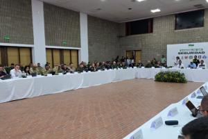 Consejo de seguridad en La Guajira. 