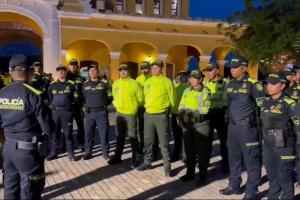 Más de 200 policías en el FestiJazz 2025 en Mompox 