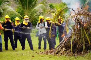 Se alistan para temporada de incendios 