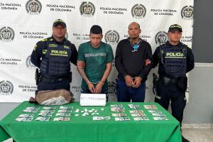 Capturados en el barrio El Bosque de Barranquilla