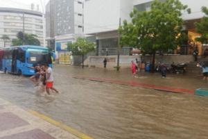 Pronóstico de lluvias durante el fin de semana.