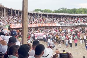 Las fiestas de corralejas se realizan en todo el caribe.