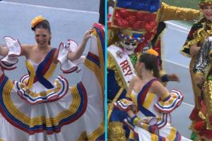 El sabor del Carnaval se tomó el Estadio Metropolitano en la previa de Colombia