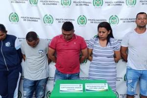 Desarticulan una célula del Clan del Golfo en Bolívar con la captura de cinco presuntos delincuentes 