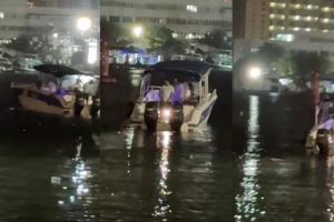 Sancionan a tripulantes de un barco por orinar y tirar desechos a la Bahía de Cartagena 