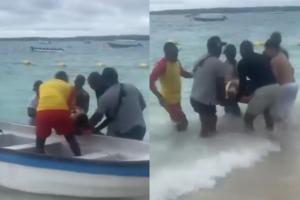 Joven herido en lancha, barú. Septiembre 2025