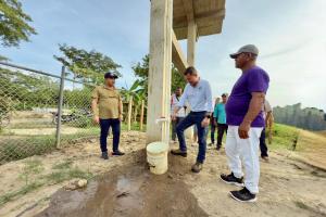 La  instalación fue en zona rural de Sahagún
