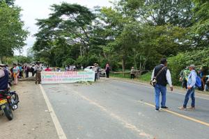 En varios puntos del departamento 