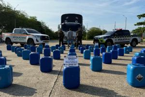 El operativo fue  realizado en la vía a Caucasia