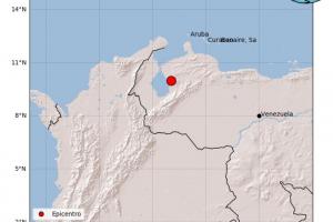 Temblor con epicentro en Venezuela se siente Colombia