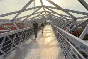 La comunidad denuncia que los hurtos a los elementos del puente son recurrentes