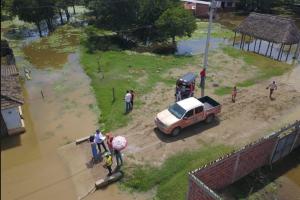 emergencia por lluvias en Magdalena