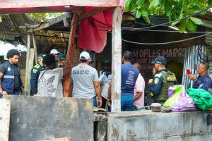 Desalojos en Chambacú, Cartagena Oct 22