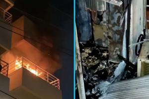 Incendio afectó un apartamento del Portal Virrey en Cartagena