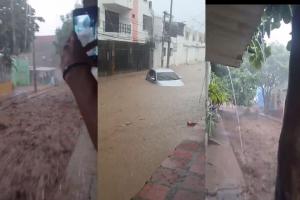 Santa Marta en alerta naranja tras fuertes lluvias: dos muertos, barrios inundados y colegios afectados