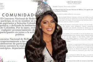 Laura Gallegó, ex señorita Antioquía.