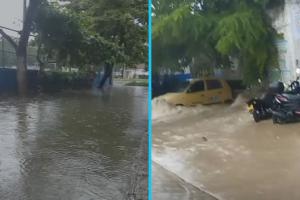 Lluvias en Cartagena