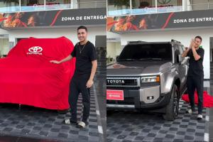 Martín Elías Jr. compró una lujosa camioneta