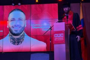 Nicky Jam recibió el Doctorado Honoris Causa